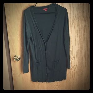 Brass button cardigan